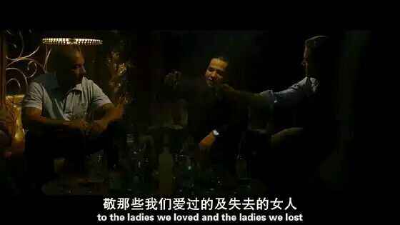 !范迪塞尔主要的一部电影,我忘记了是不是速度