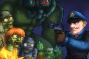 警察灭僵尸2,警察灭僵尸2小游戏,360小游戏-3