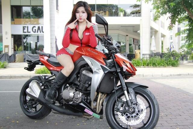 越南靓丽机车女,看一眼就会着迷!