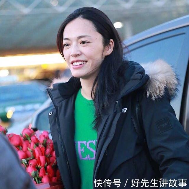 小土豆接机姚晨,这大长腿可算是亲生了,但姚晨