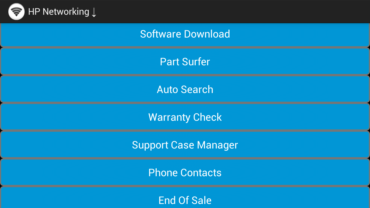 HP Networking support tools截图2