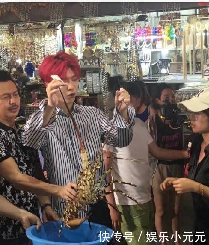 范丞丞参加完节目出现在泰国,红发少年未来会