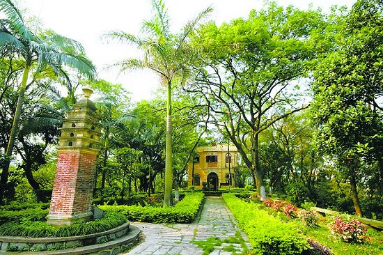 共乐园依山面海,风景优美