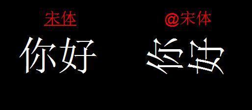 cad字体库中带@的是什么意思_360问答