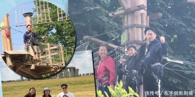 张智霖袁咏仪手牵手甜蜜逛街, 老婆购物老公全