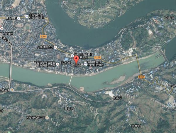 四川省宣汉谷歌卫星地图_360问答