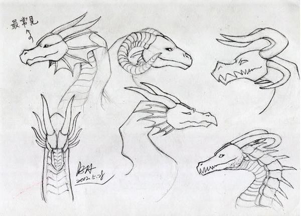 怎么画龙头简单的我要图片_360问答