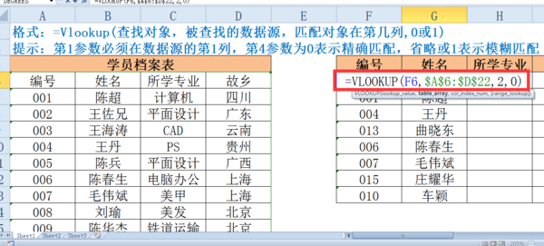 为什么Excel电子表格 vlookup函数有些明明有对