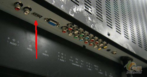 康佳电视lc42bt29dc,HDMI接口在哪里、求图_
