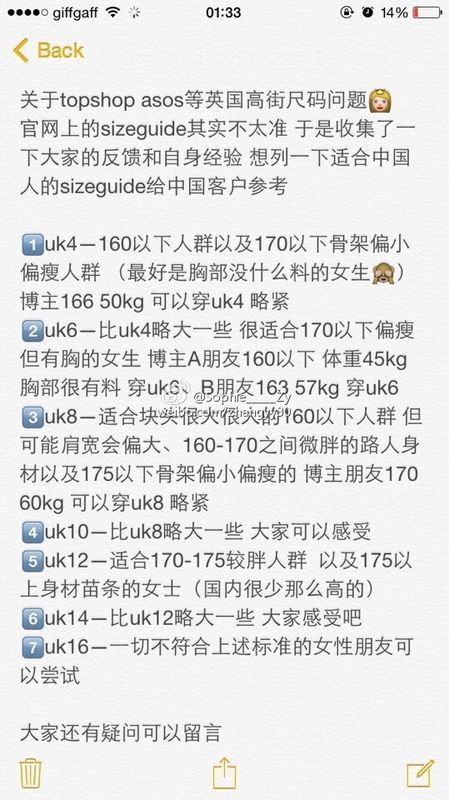 我身高164头像100斤穿TOPSHOP棉服穿多大qq女生时尚体重2016图片