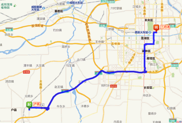问一下户县到西安的930公交全程时间_360问答
