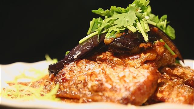《暖暖的味道》20170520豆酱茄子焖酥带鱼
