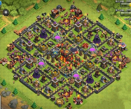 《部落冲突》十本神阵推荐 360度超强防御_360问答