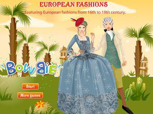 欧洲时装史,欧洲时装史小游戏,360小游戏-360