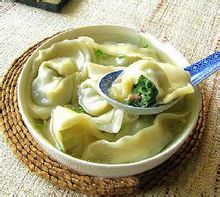 荠菜鲜肉大馄饨