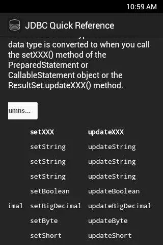 JDBC Quick Reference截图7