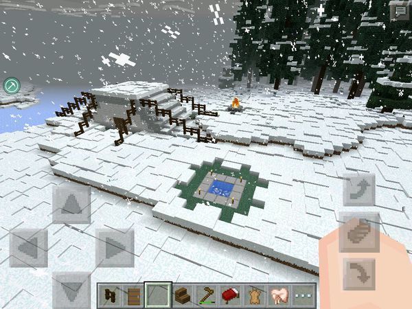 我的世界,这个帐篷营地用于多人雪地生存如何
