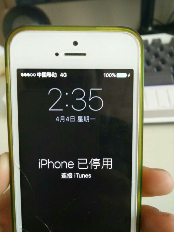 【iphone5S忘记开机密码】