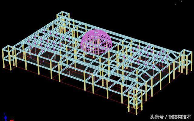 钢结构连廊滑动支座详图（钢结构连廊施工图）