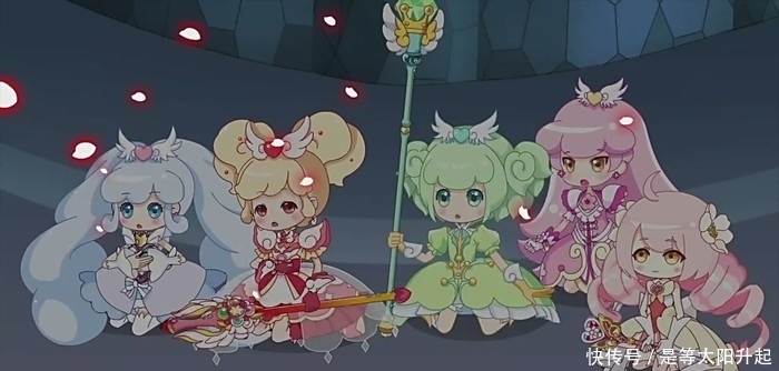 中雪城爱的8种形态,豆丁好萌,长大后的小爱太