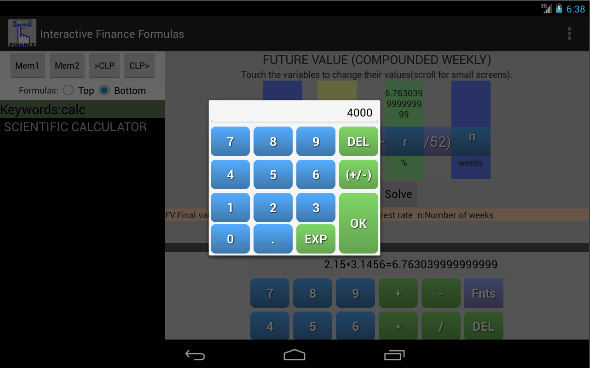 Finance Formulas截图6