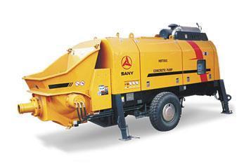 请问拖式混凝土泵机一次要加多少升HV46液压