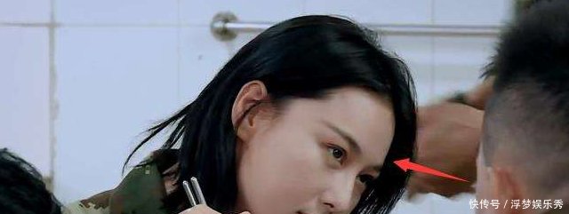 张馨予童年的照片,头发比何捷给她剪得还短,脸