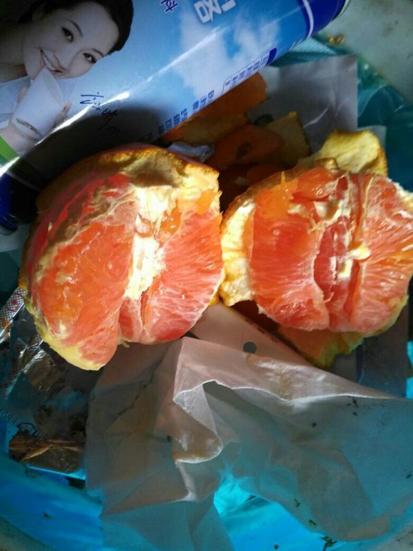 这个橙子肉为什么是红色的?_360问答