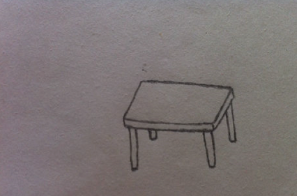桌子和椅子怎么画--简笔画_360新知
