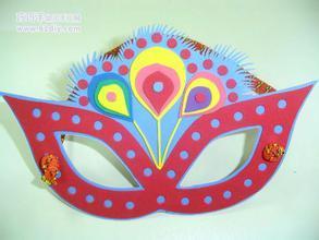 如何制作手工面具图片_360问答