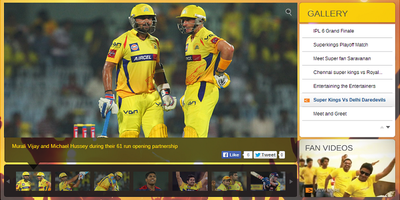 Chennai Super Kings 2014截图1