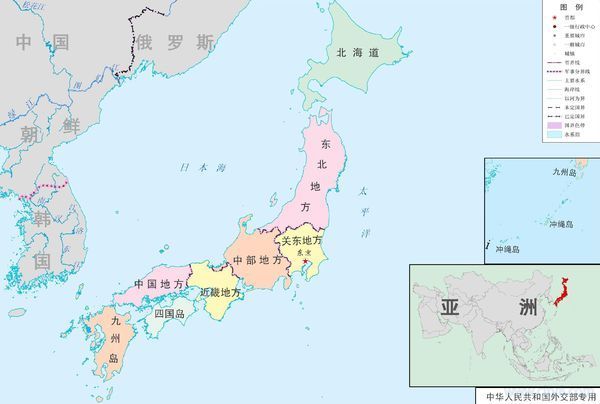日本行政区划的高清地图谁有?_360问答