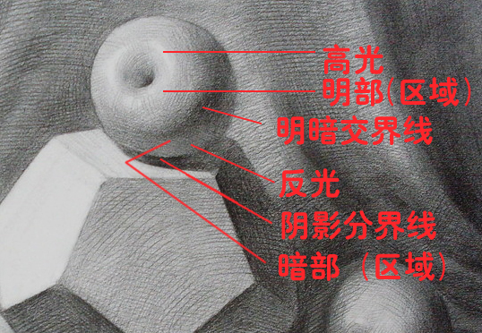 素描阴影怎么画的