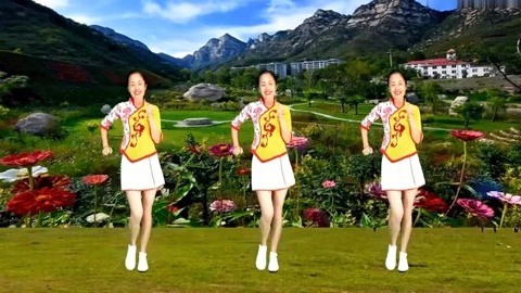 糖豆广场舞精选大众舞蹈 广场舞《野花香》