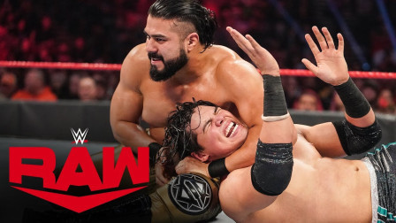 WWE RAW 2019 【RAW 12/09】安德瑞和泽莉娜搭配失误，给了亨贝托卡里洛可趁之机