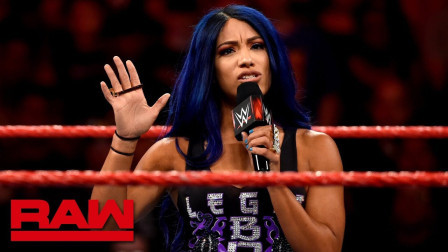 WWE RAW 2019 【RAW 08/26】莎夏班克斯终开金口