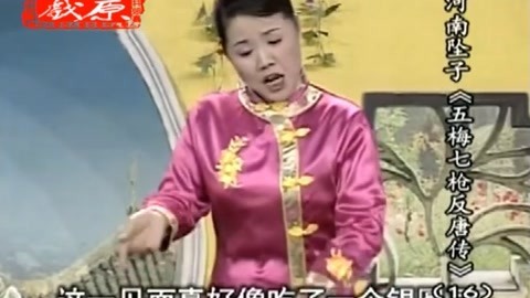 坠子《五梅七枪反唐传》
