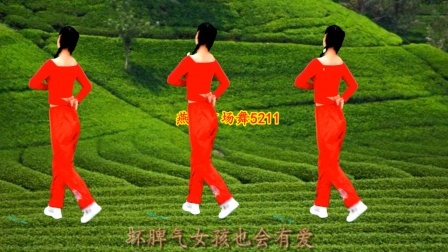 广场舞《坏脾气女孩也有爱》网络流行歌好听