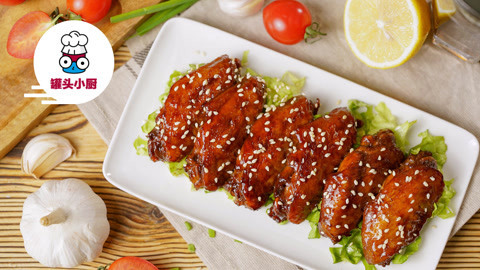 罐头小厨 下饭神器无油可乐鸡翅