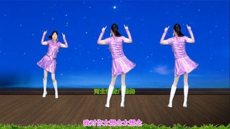 流行DJ广场舞及教学 第三季 热门动感DJ广场舞《太想念》正背面演示+分解