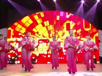 321动起来 当代广场舞队《张灯结彩》