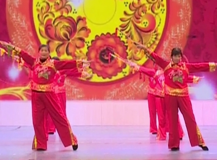 321动起来 广场舞《打莲湘》