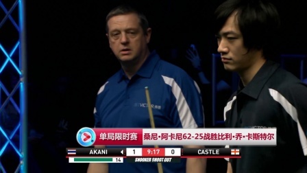 2019单局限时赛短视频 【单局限时赛】比赛集锦：桑尼·阿卡尼62-25战胜比利·乔·卡斯特尔