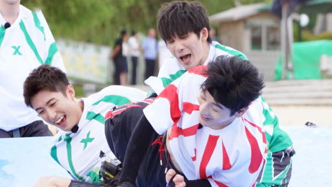 极限挑战第10季 第9期加更 黄景瑜大张伟薅回黄晓明 黄明昊大魔王套圈玩嗨