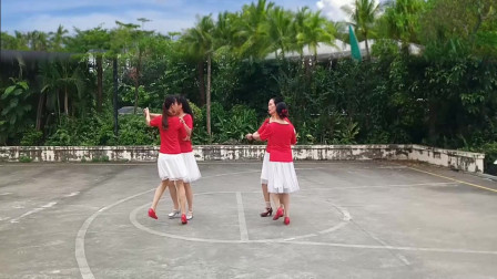 开心姐妹双人舞《天上人间》跳出自我  时尚美丽好看