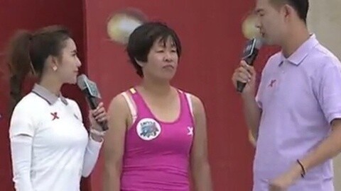 男生女生向前冲 最后角逐 任富梅首战告捷