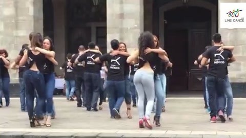 广场舞 国外的广场舞