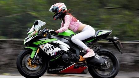 惊险 女骑士无人区摔车 03