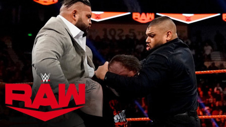 WWE RAW 2019 【RAW 12/02】巴比莱斯利出场为女友拉娜出气