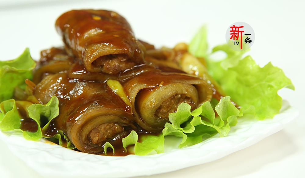 新一条美食 新一条家常菜，好吃好做的茄子肉卷